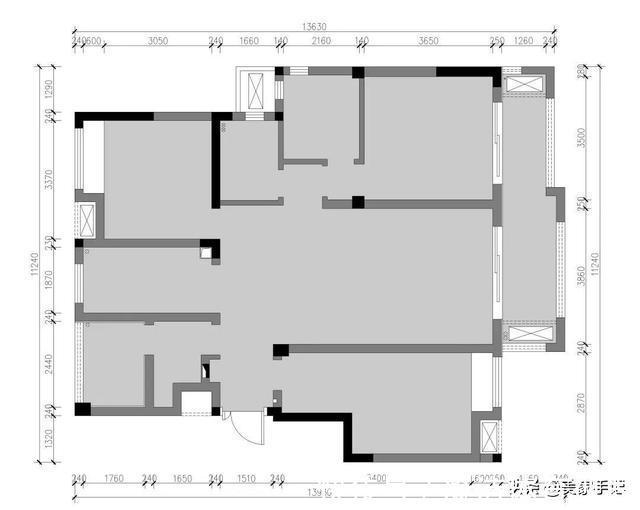 俗气|看了他家125㎡房才知道什么叫高雅,全屋没有一丝俗气,太美了