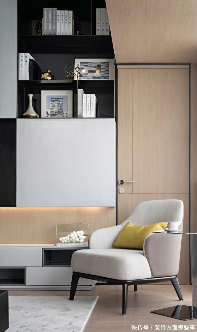 布置|100平现代风二居室,沉淀一下忙碌的心情悠享生活