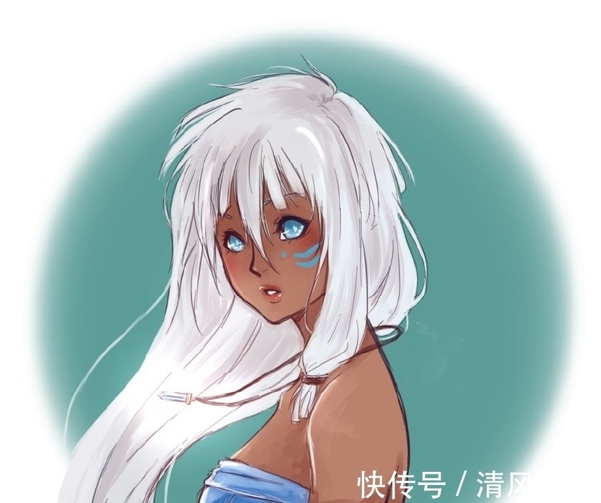 迪士尼公主&插画师将迪士尼公主绘成流行概念风格,使之充满少女活力