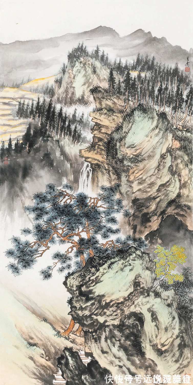 中国国画家协会&【画作欣赏】走进温暖,与美好同行!画家周其乐作品欣赏