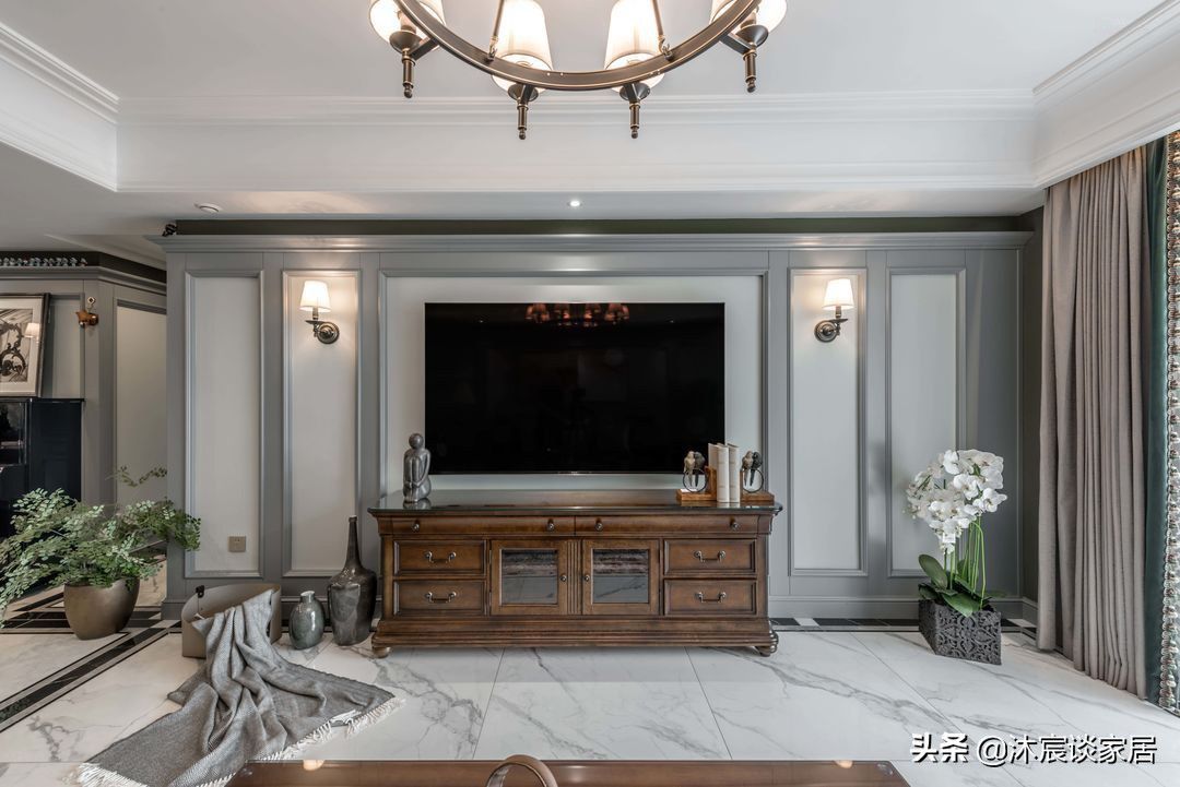 美式|她不要“网红”风格,新家装成经典美式风,随处可见的优雅与浪漫