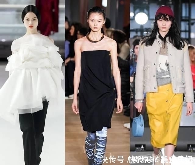 v2020秋冬时装周国模圈的劳模典范贺聪走秀32场演绎32个造型