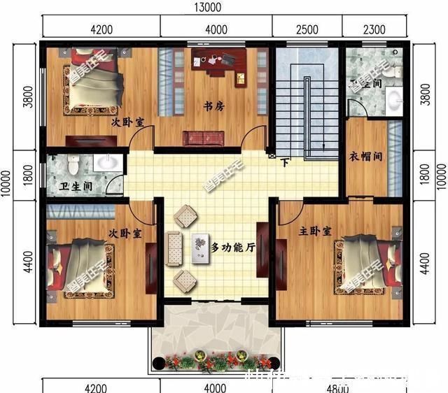 美的眼睛|很漂亮的两款别墅户型,每栋造价23万左右,看一次心动一回