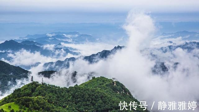 春天|冀晋两省交界处有一处赏春胜地，山顶酷似驼峰，还有云顶花海景观