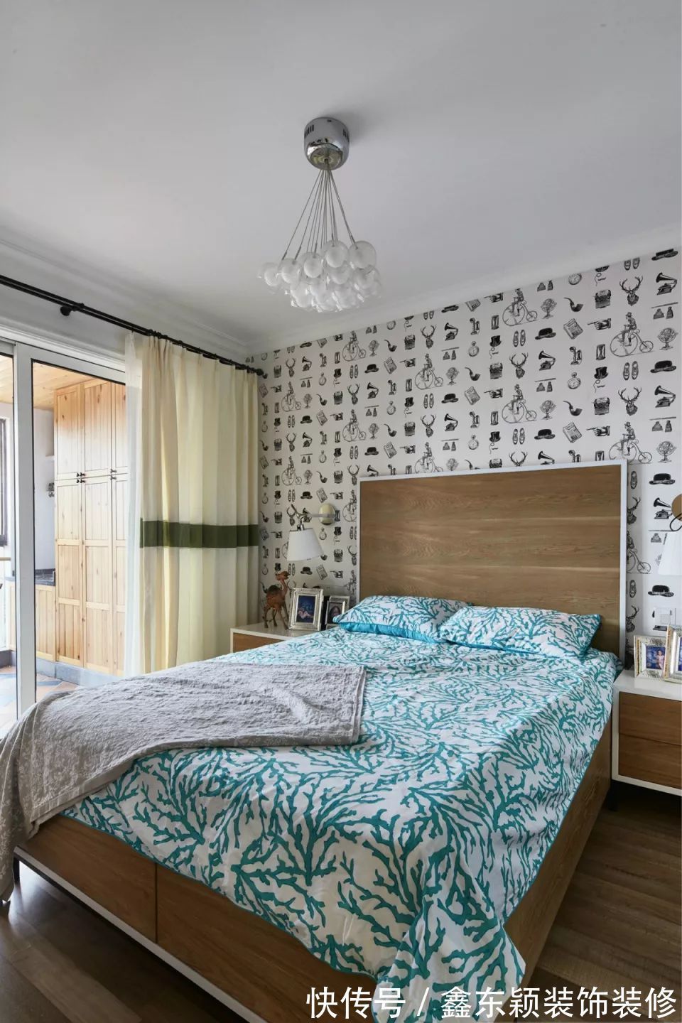 混搭|106平米的三居室，简约混搭风装修，厨房的设计特耐看！