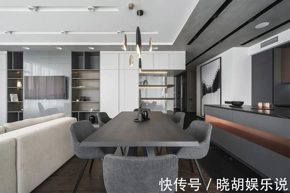 惬意|170㎡现代轻奢,高级时尚的大宅,优雅宽敞的空间,惬意自然