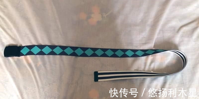 腰带|太容易误会了!以为是炭治郎的格纹腰带,结果是初音未来的周边!