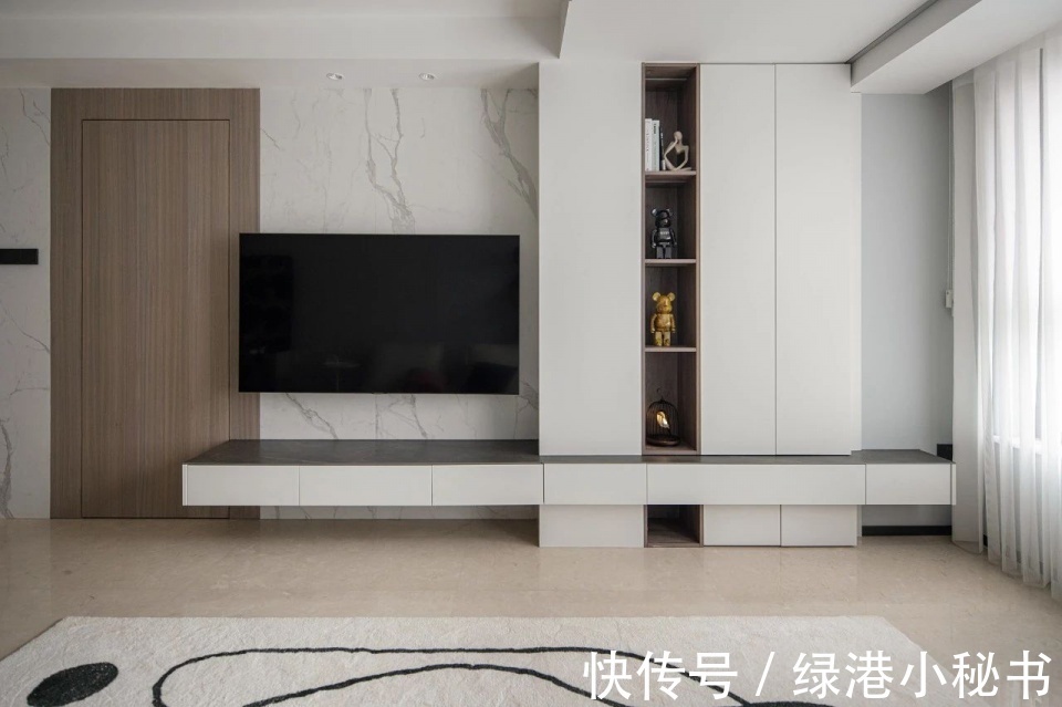 简约|装修案例欣赏:带有柔和滤镜的现代简约风格,精致得令人向往!