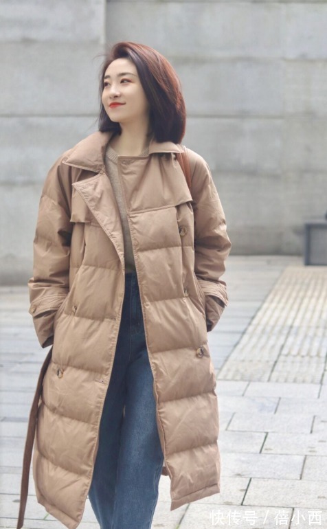 羽绒服|身高不足158cm怎么穿羽绒服?看下面这4套look,显高显瘦又时髦