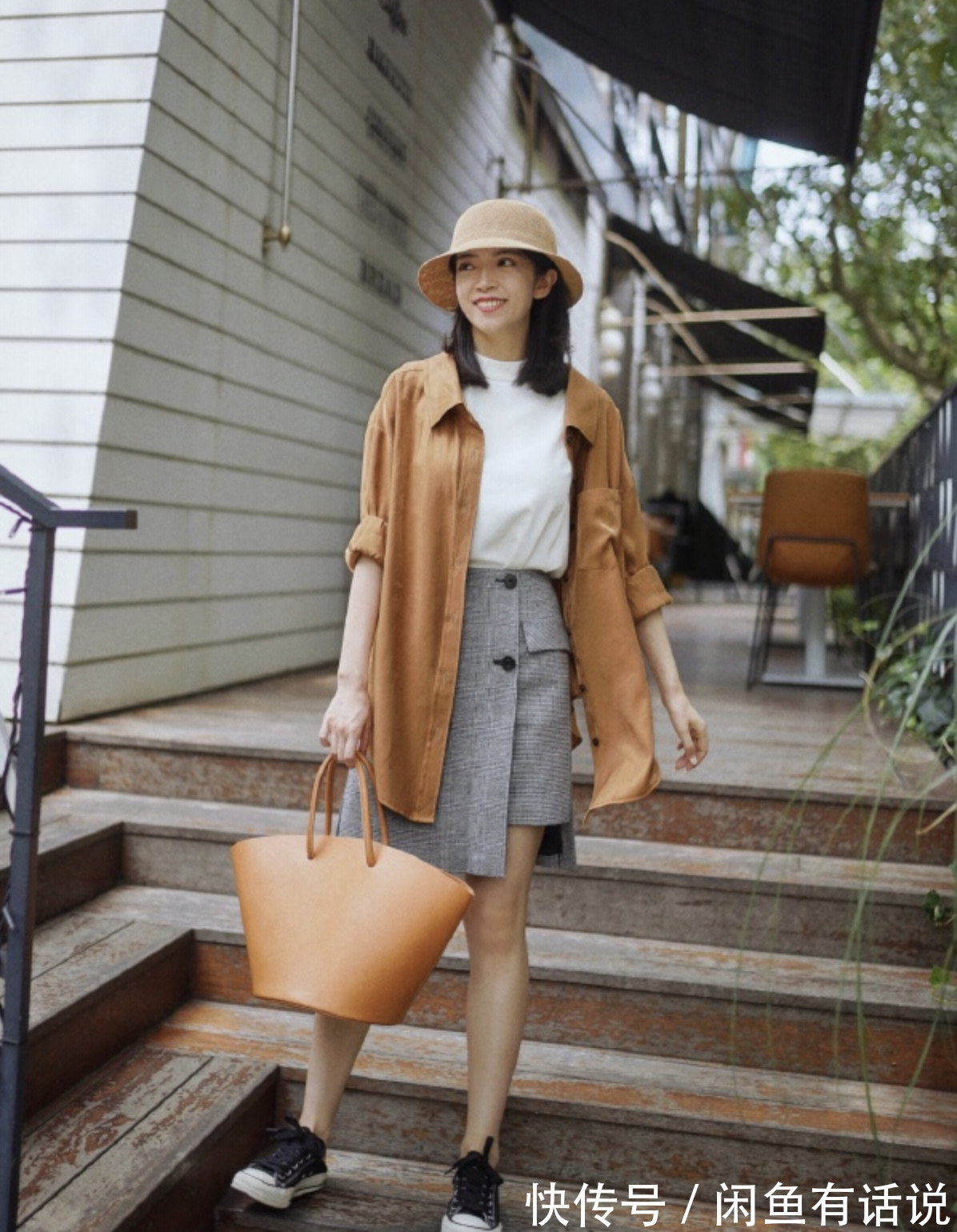 时髦|想显高别只会“塞衣角”,跟三木博主这样穿,显高时髦还很有气质