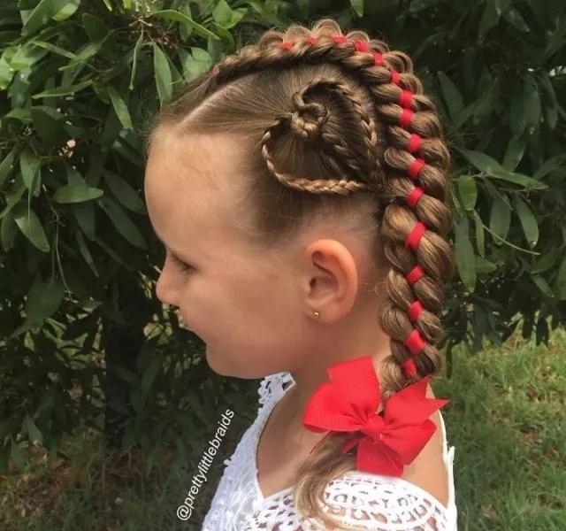 编发 72款好看的儿童编发,有闺女了就要给她编这样的发型,宝妈快收藏
