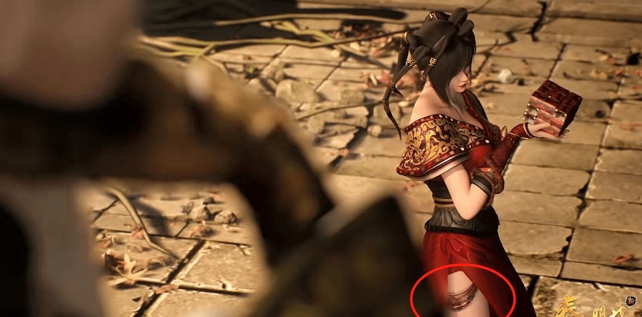 漫迷们|秦时明月:赤练好时尚,秦朝时就开始穿戴腿环了