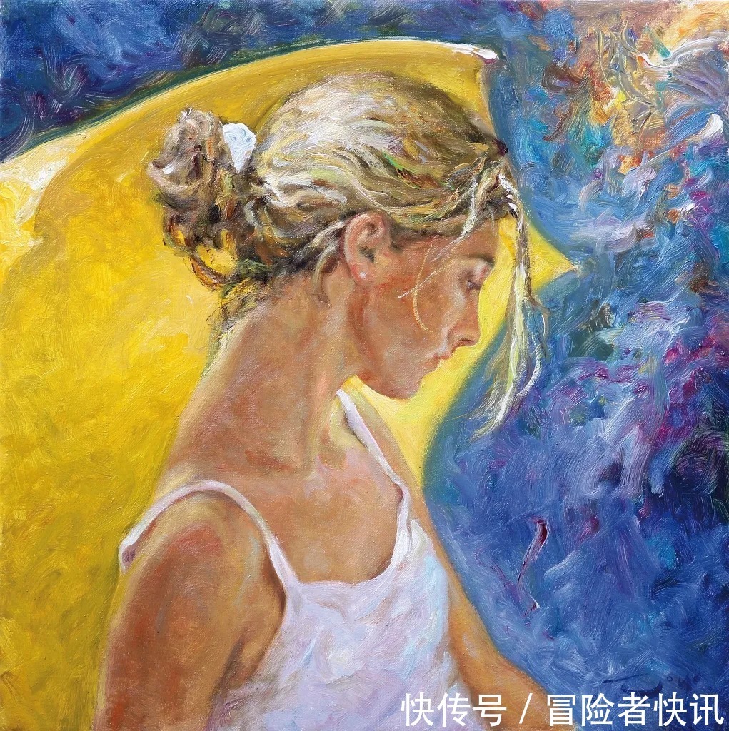 罗约@独特的艺术天赋,对色彩和纹理的戏剧性使用!