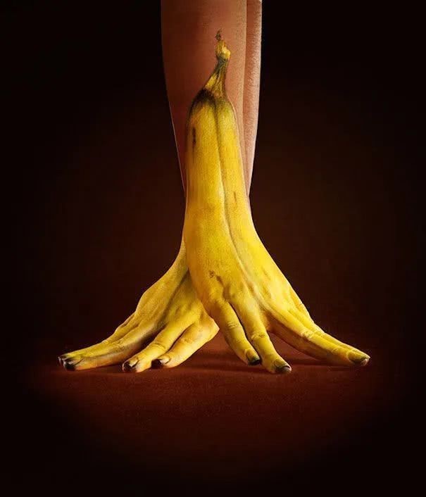 绘画|超有创意的手指彩绘,比人体彩绘都精彩,差点被这些手指欺骗