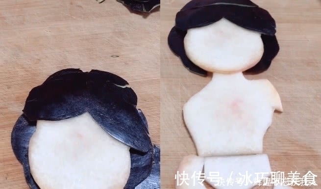 美术生!美术生又皮了,水果拼“白雪公主”,看到成品:涨价了给你没完!