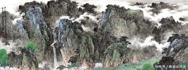 倒影|齐白石作画结束,女弟子以为没画完,补上几笔,764万变成63万