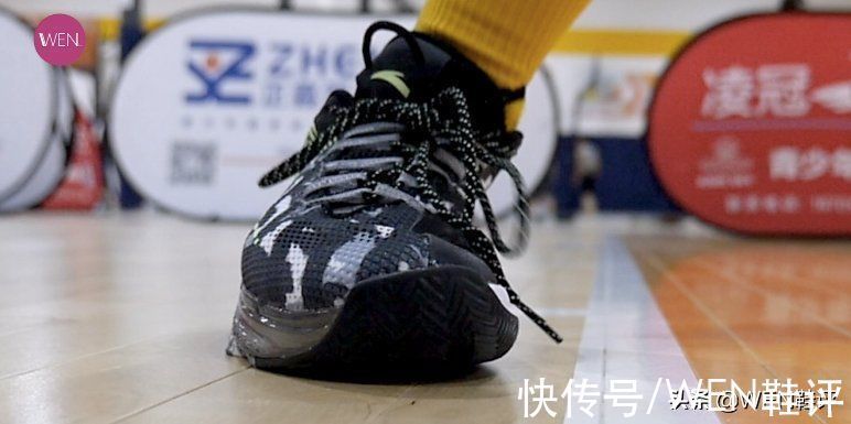 后跟 有火影联名才二百,透气耐磨的进击3能成为实战好鞋么?