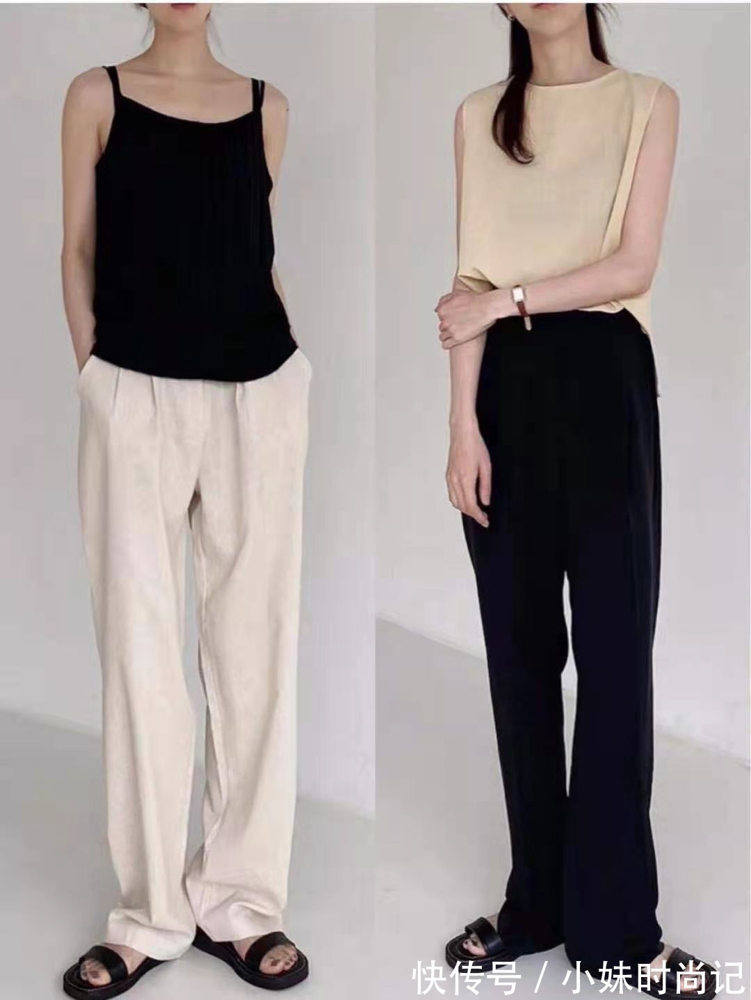 高级感|简约穿搭要学会做减法!看似普通简单的搭配,却能穿出高级感