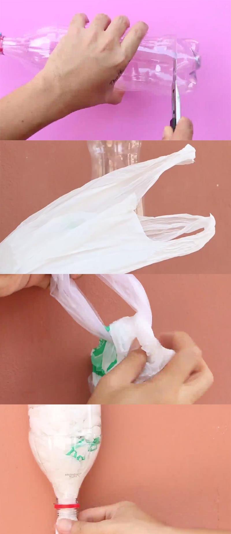 塑料瓶丢进花盆里,一整年都不用浇水了养花超棒,几乎没人晓得