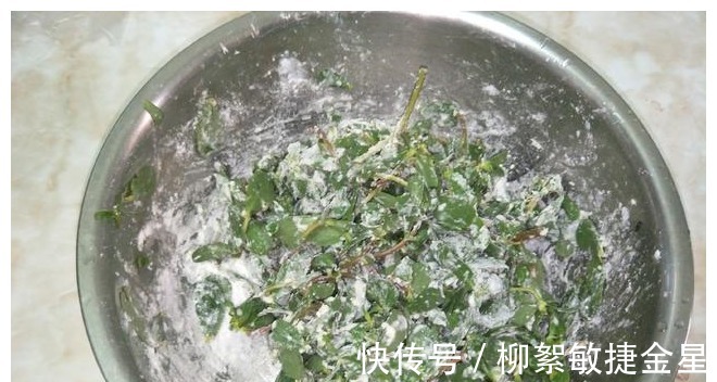 面粉|天气炎热,这道野菜多做给家人吃,清凉不油腻,美味下饭!