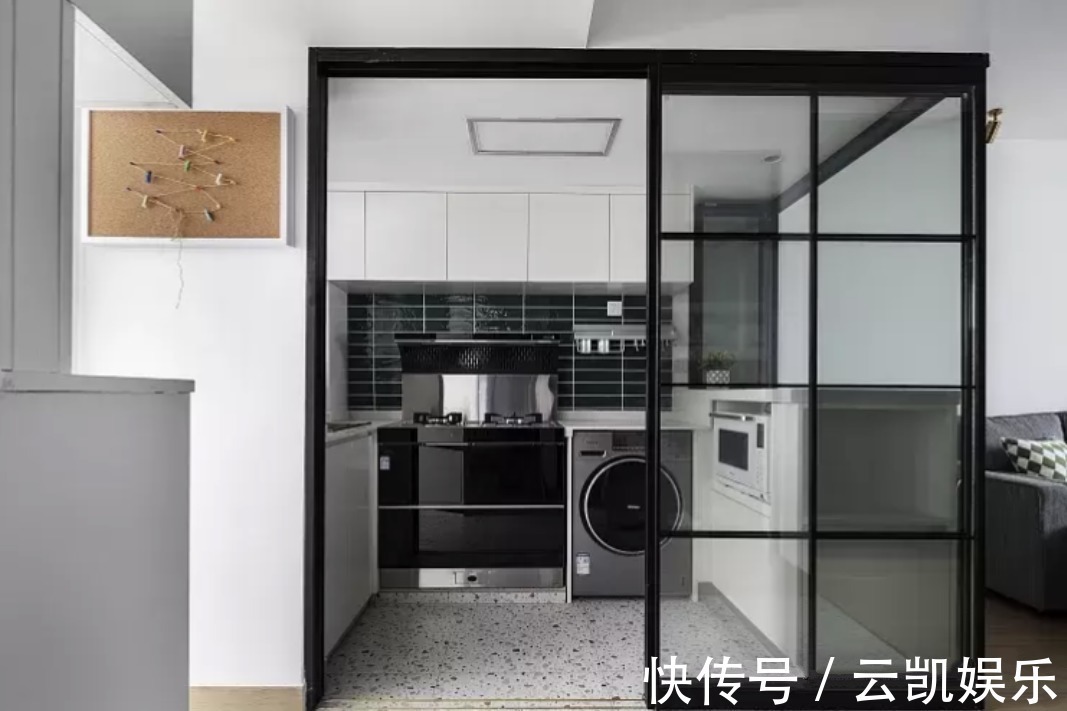 开放式|厨房别再做“开放式”了,学她这么装!全屋颜值、实用性瞬间提升