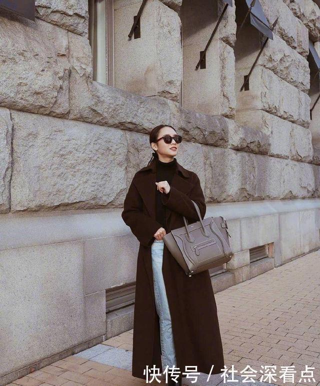 真服|小个子怎么穿仅155cm的她穿出了170的身高,这气场真服