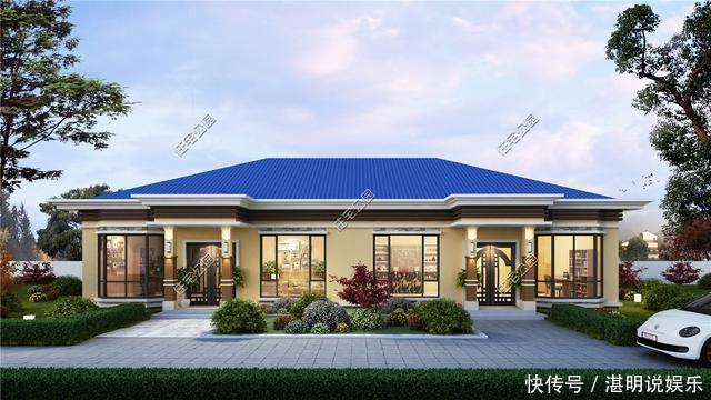 别墅|农村养老还是一层好，18万起建的平层别墅，心动不？