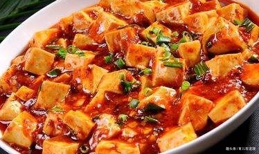 麻婆豆腐|丝爽嫩滑,含丰富营养物质,对儿童生长发育有很大作用的一道菜