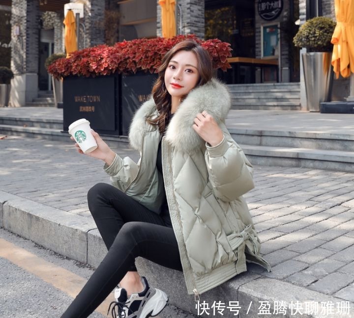 短款羽绒服,哪怕150也能穿出大长腿即视感