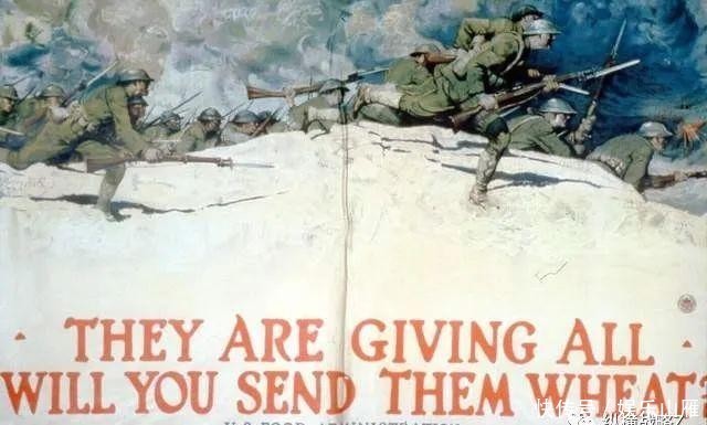 威胁|林肯给你递枪,自由女神被威胁,美军第一次世界大战的宣传海报