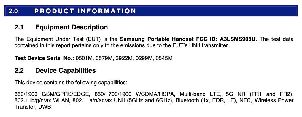 g三星 Galaxy S22 真机谍照曝光，S22 Ultra 获 FCC 认证