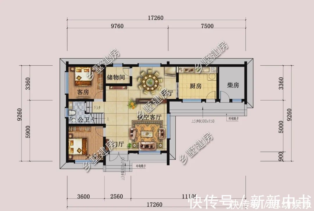 别墅|116平三层中式别墅,美到心坎里,看过收藏才不后悔