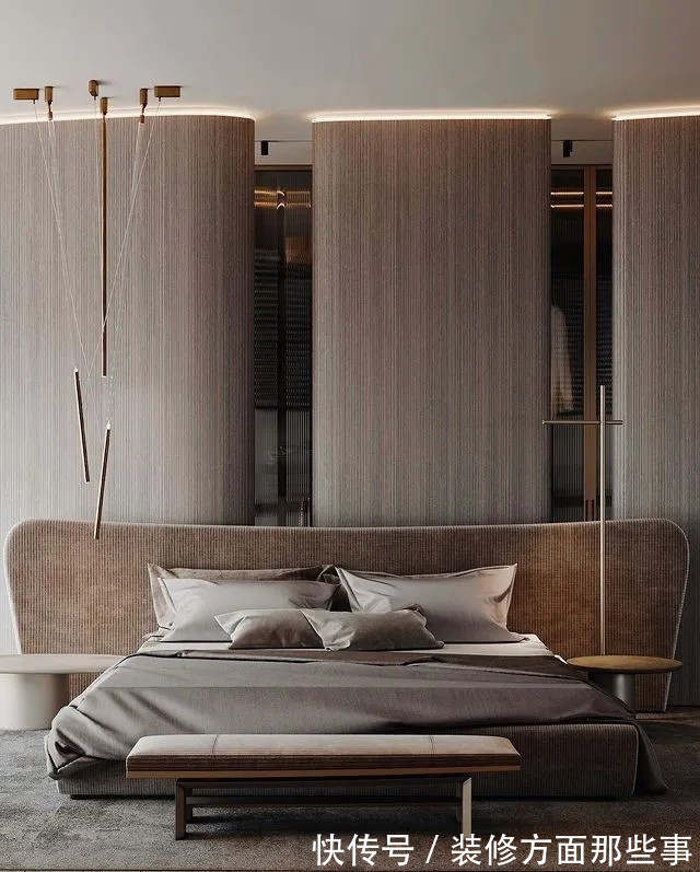 平层|163㎡极简风大平层住宅,刚柔并济营造了简洁有力的空间秩序