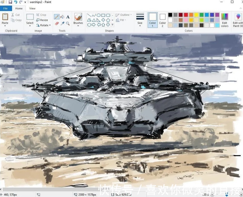 作品#不受绘画工具束缚的神人,画出一幅幅让人目瞪口呆的作品!