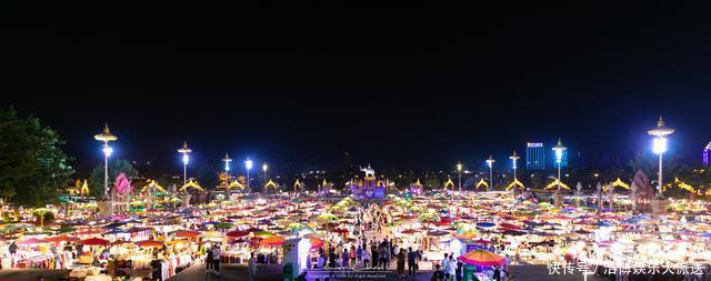 西双版纳|中国最美夜市夜景与泰国火车头夜市相媲美，竟然公然挑战吉尼斯