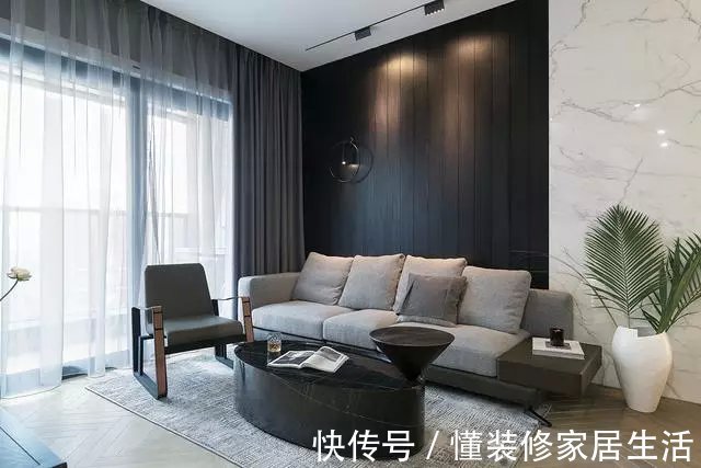 床头灯|90㎡现代轻奢风,一进门就美到了,主卧床头灯的设计好浪漫