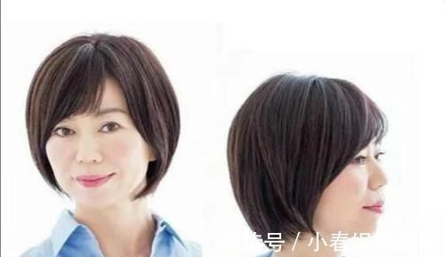 斜边刘海 年过50的女人,留什么发型显年轻?试试这3款“短发”,减龄洋气