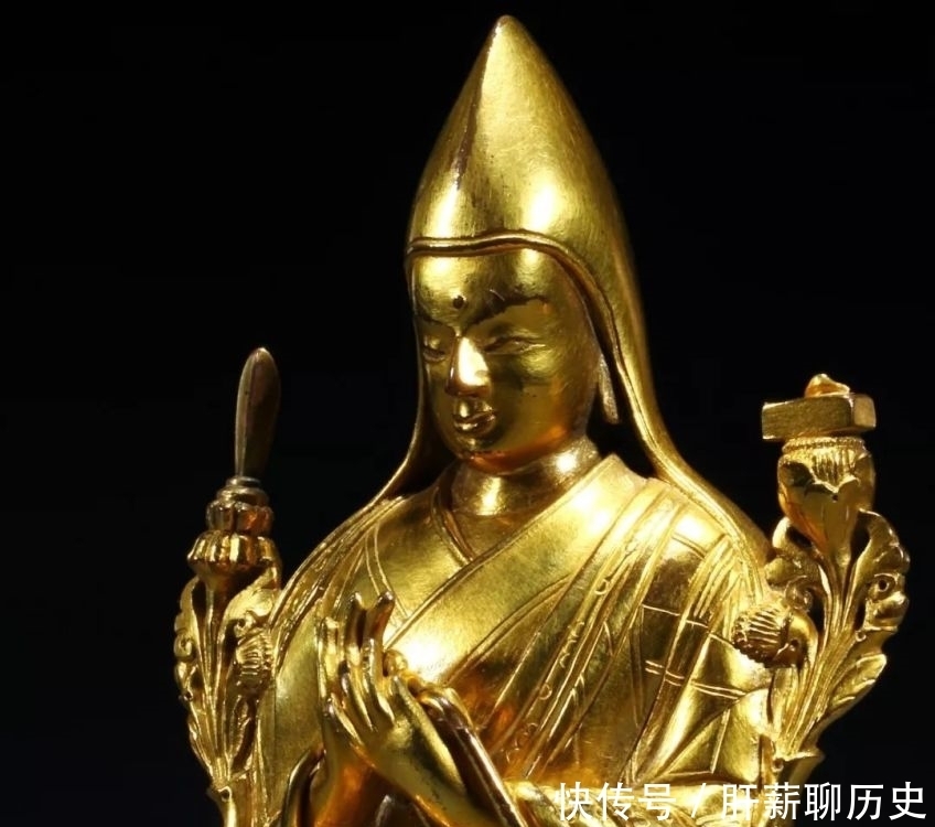 喀尔喀蒙古|吉泉斋黄旭:扎那巴札尔风格宗喀巴像艺术欣赏