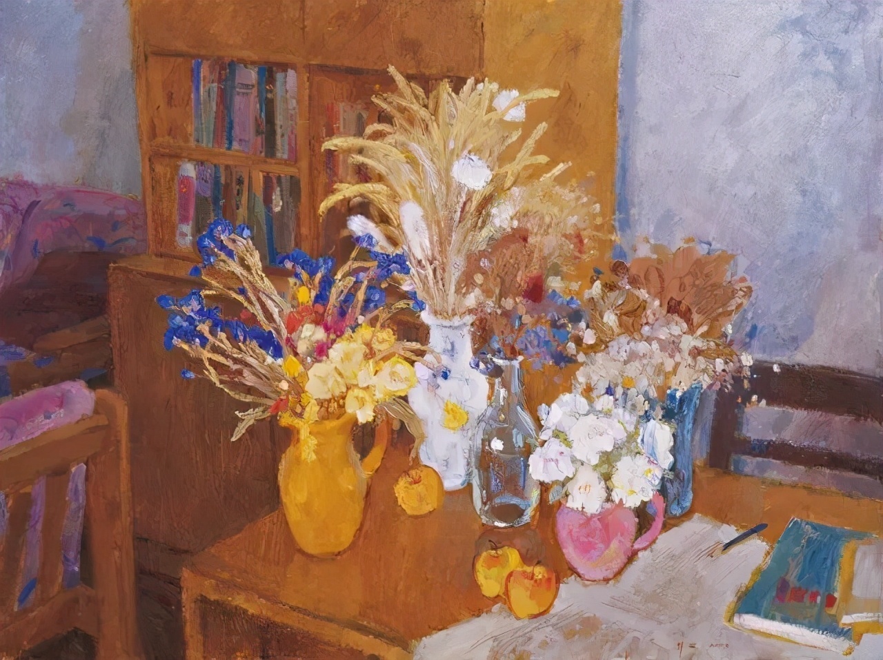 高级色彩,沈行工独特的诗意性油画