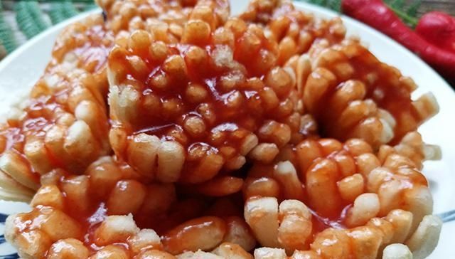 松鼠素鳜鱼|我家杏鲍菇从来不清炒,裹点淀粉这样做比肉更香,刚上桌就吃完了