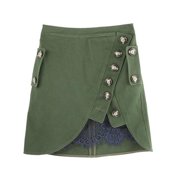 韩版|不规则半身裙,个性与妩媚的碰撞