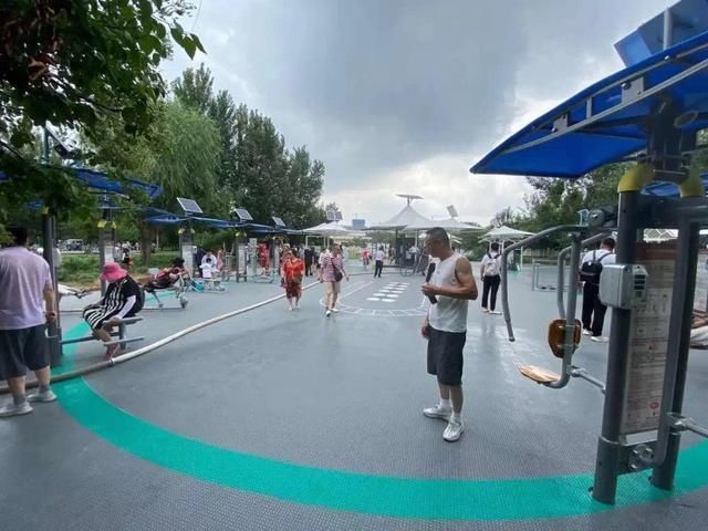 智能|长春两处室外智能健身房投入使用