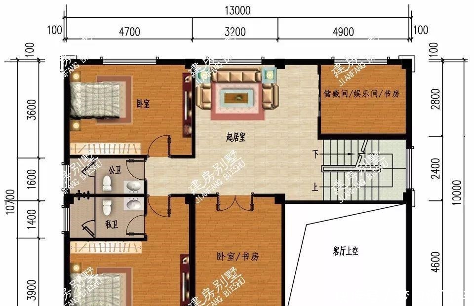 客厅|带挑空客厅的农村自建房,没看过第二款户型的肯定落伍了