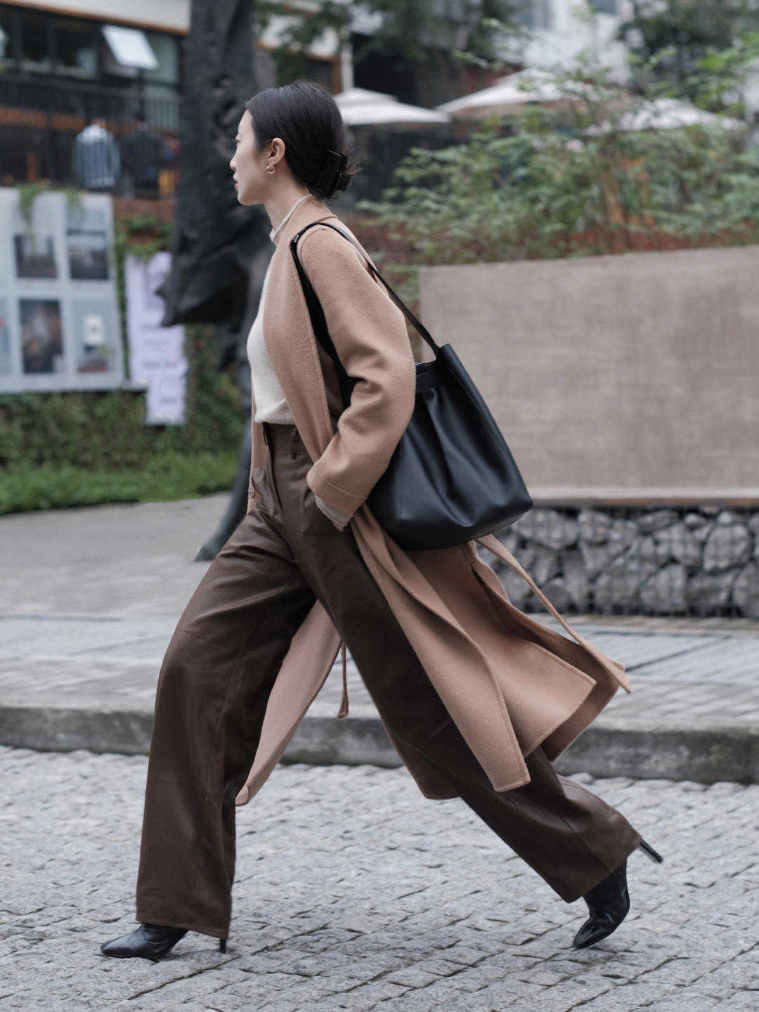 时尚博主 无论怎么穿?还是大地色有魅力,学会搭配思路,让你提升一个气质