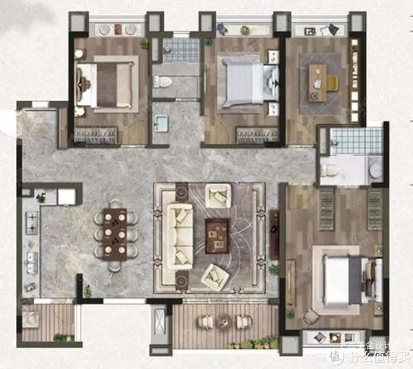 客餐厅|看了长沙夫妻的极简风,才知道什么是“网红”装修,隐形墙很惊艳