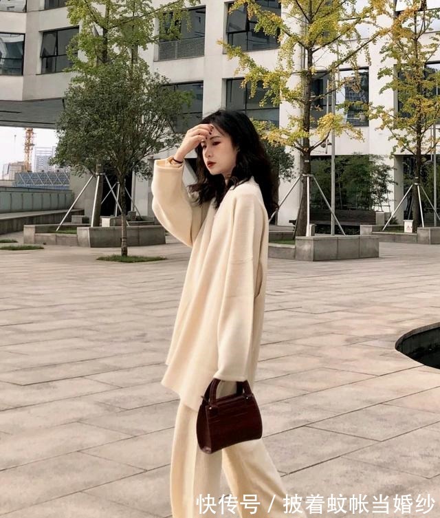 阔腿裤 今秋火了一种风格,叫“温柔风”穿搭,时髦气质,充满高级感!