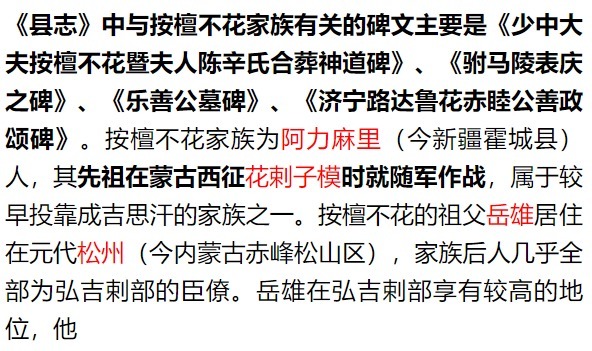 吉剌部|康建国:道光《钜野县志·金石》所载蒙元弘吉剌部史事考