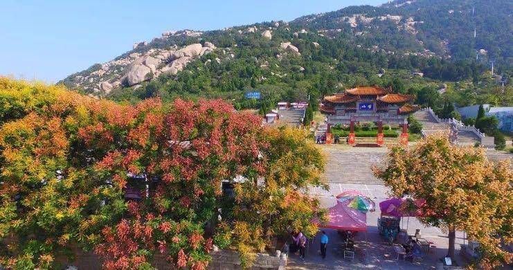 褚思雨|登高揽胜踏秋赏菊，峄山迎来重阳踏秋祈福高峰