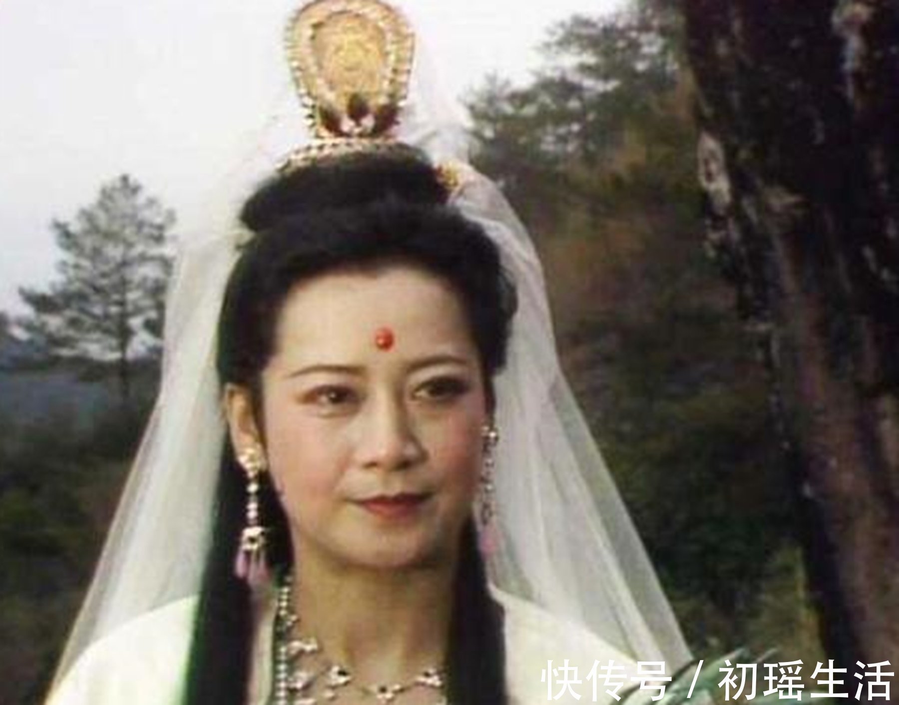 西游记!“观音菩萨”左大玢:拍《西游记》时怪事不断,此后便一心向佛