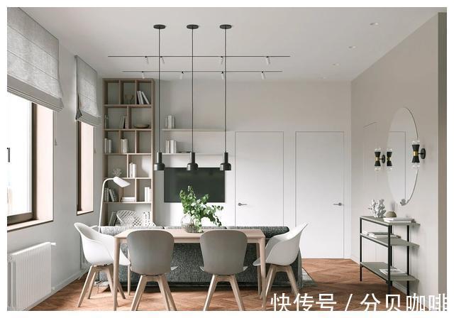 客厅|户型紧凑,客厅面积小?学她家64㎡这样设计,颜值高又通透!